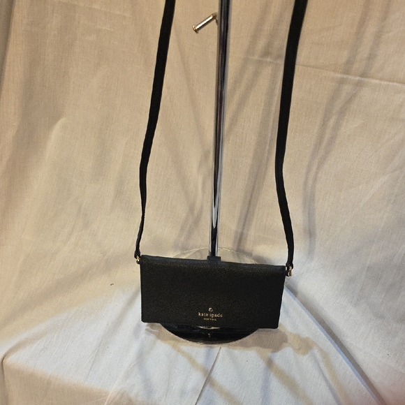 kate spade Handbags - Kate Spade Black Crossbody Wallet